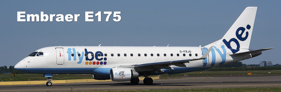 FlyBe Embraer E175, Registration Number G-FBJG  