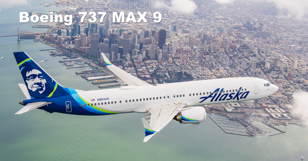 Boeing 737 MAX 9 of Alaska Airlines, Registration N963AK