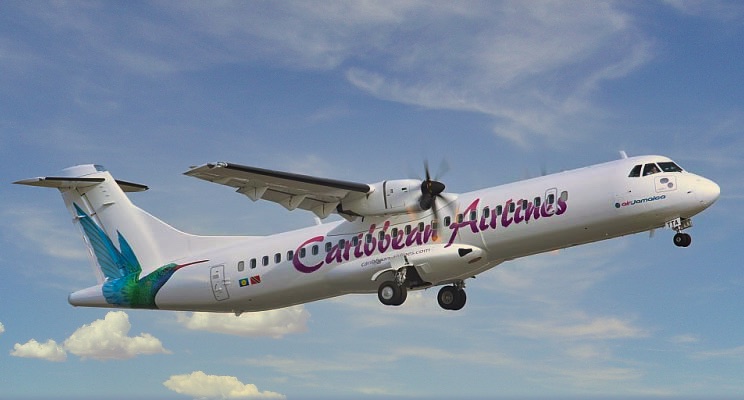 ATR-72-600 of Caribbean Airlines