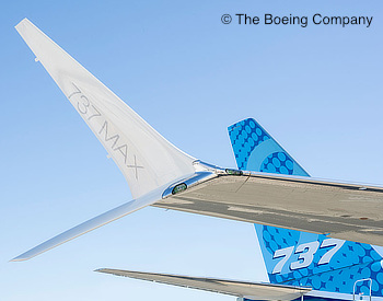 Boeing 737 MAX Split Winglets
