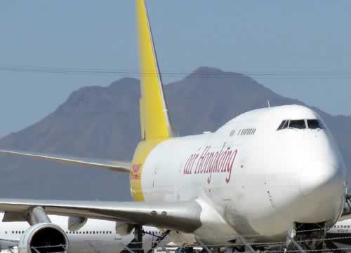 Air HongKong Boeing 747, Pinal Airpark, Arizona