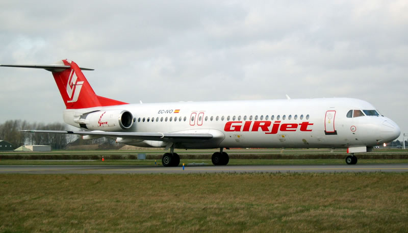 GIRjet Fokker 100 GIRjet Fokker 100