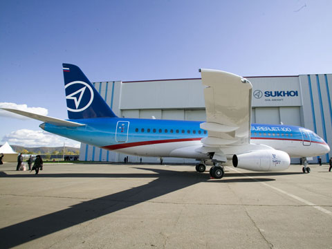 Sukhoi Superjet 100 Airliner